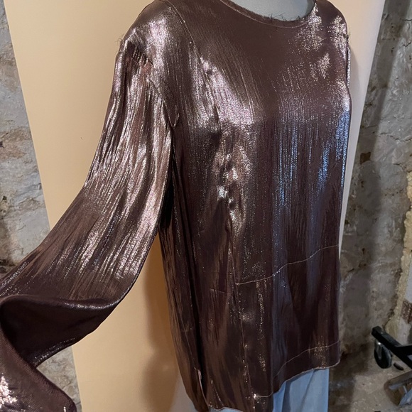 Lanvin Metallic Blouse - Picture 7 of 10